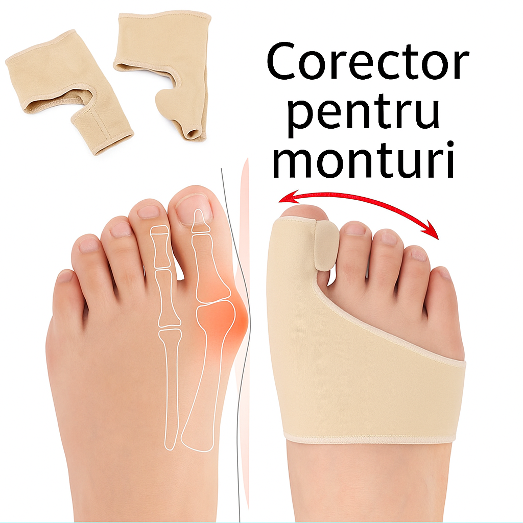 Corector ortopedic pentru monturile de la picioare